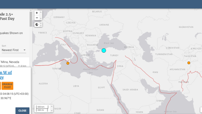 Düzce’de deprem: ABD Jeolojik Araştırma Merkezi depremin büyüklüğünü 6,1 olarak açıkladı