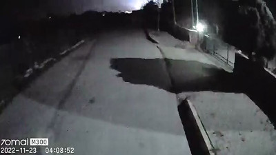 Düzce depreminin en korkunç görüntüsü