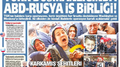 Washington ve Moskova'dan halk düşmanı katil teröristlere destek açıklaması