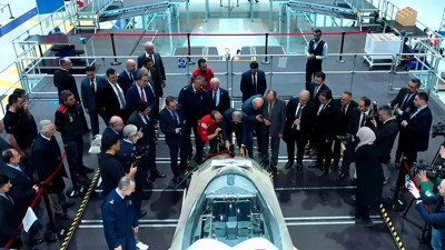 Milli Muharip Uçak son montaj hattına taşındı