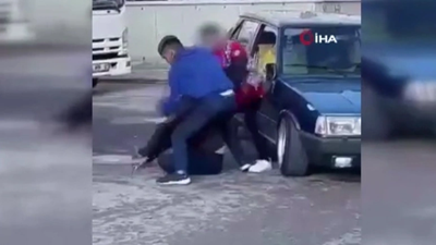 Ankara’da öğrenciler ile bir şahıs arasında kavga çıktı