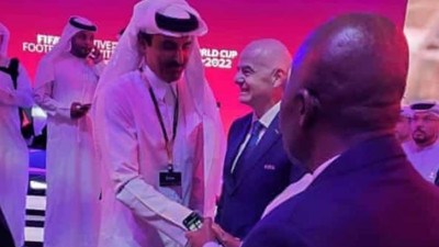 Gabon'da cinsel tacizden yargılanan Federasyon Başkanı Katar'da görüldü