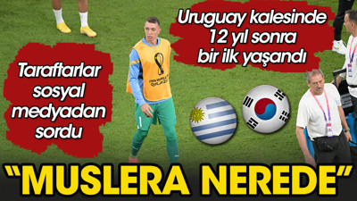 Uruguay ve Galatalaray'ın yıldızı Muslera nerede
