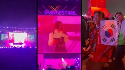 Zeynep Bastık'ın Katar konserinden ilk görüntüler geldi