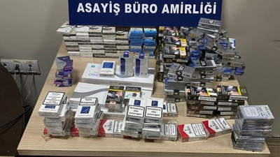 Hatay’da kaçak sigara operasyonu