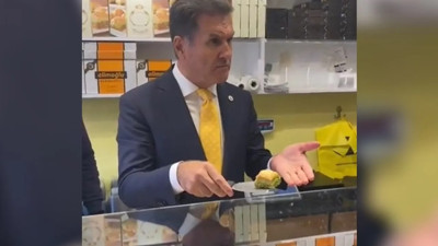 Mustafa Sarıgül baklavanın fiyatını öğrenince tezgahı tokatladı