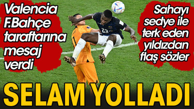 Sahadan sedye ile çıktı canlı yayında sakatlığını açıkladı