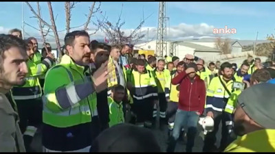 Siyanür sızıntısıyla gündeme gelen madendeki işçiler iş bıraktı