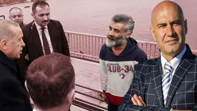 İYİ Partili Turhan Çömez o görüntülere farklı bir yorum getirdi. Erdoğan köprüde intihar etmek isteyen kişiyi 'ikna' etmişti