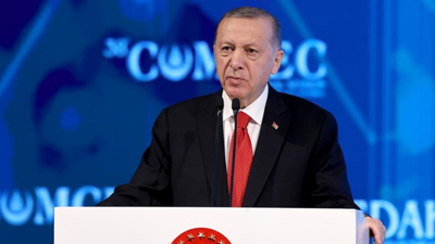 Cumhurbaşkanı Erdoğan İİT ve İSEDAK'ın 38. Toplantısı Açılış Programı'nda açıklamalarda bulundu (28 Kasım 2022)