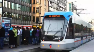 İstanbul'da tramvay seferleri durduruldu