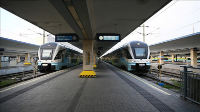 Avusturya’da demir yolu işçileri greve gitti