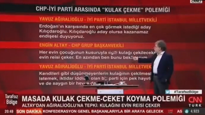 Önce Habertürk şimdi CNN... Canlı yayında yellenme benzeri ses duyuldu