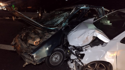 Otobanda feci kaza: 1 ölü, 3 yaralı