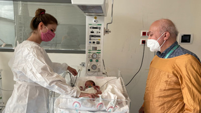 Hasta minik kalplere büyük dokunuşlar