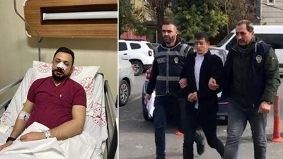 Doktorun burnunu kıran zanlı adliyeye sevk edildi