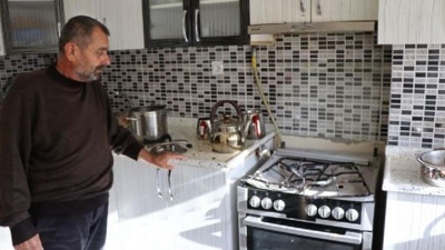 Düdüklü tencere bomba gibi patladı