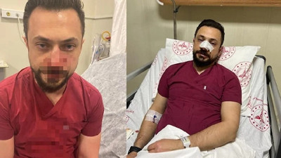 Doktorun burnunu kıran hasta yakınından ilginç savunma