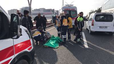 Karşıdan karşıya geçerken önce kamyon sonra da otobüs çarpması sonucu hayatını kaybetti