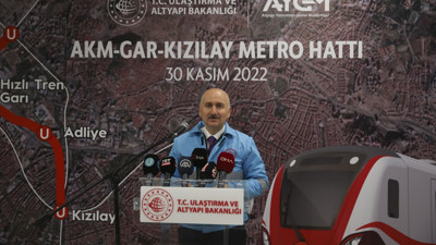 Bakan Karaismailoğlu AKM-Gar-Kızılay metrosunun açılış tarihini açıkladı