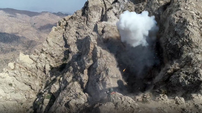 TSK’nın operasyonundan müthiş görüntüler