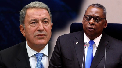 Milli Savunma Bakanı Akar, ABD'li mevkidaşı Austin ile telefonda görüştü