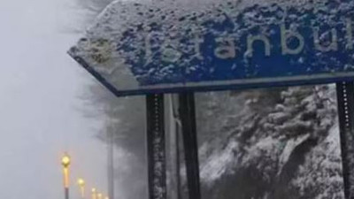 İstanbul için kar uyarısı yapıldı