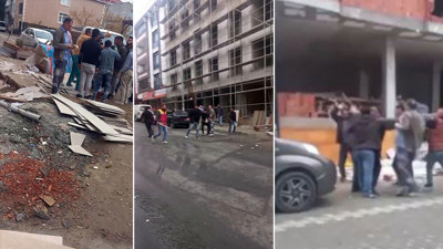 'Arabamı çizdin' kavgası ortalığı savaş alanına döndü