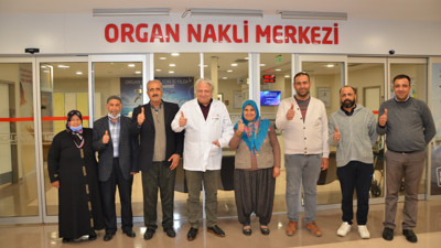 Aynı aileden 4 kişi böbrek nakli oldu
