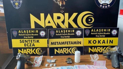 Manisa'da uyuşturucu operasyonu