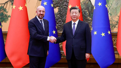 AB Konseyi Başkanı Michel, Çin'e yaptığı ziyarette Rusya'ya karşı destek istedi