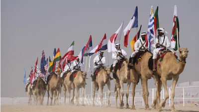 Katar'da deve yarışı Dünya Kupası'nı geçti