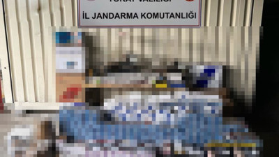 Tokat’ta kaçak sigara operasyonu