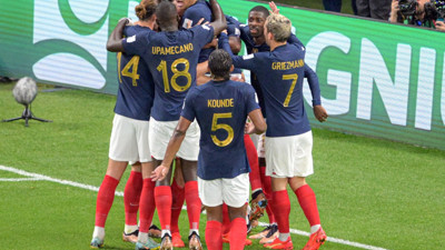 Fransa çeyrek finalde