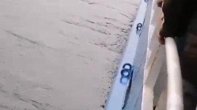 İstanbul'da vapurdan denize yolcu düştü