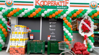 Zincir marketler ile Tarım Kredi Marketi'nin fiyatları 20 üründe aynı çıktı. Sadece 25 kuruş fark var