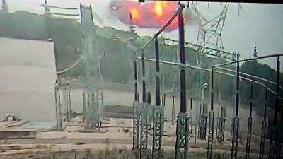 Bursa'daki uçak kazasının görüntüleri ortaya çıktı. 380 bin voltla gelen facia