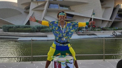 Brezilya'nın özel davulcusu