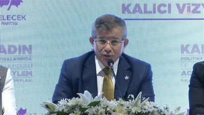 Ahmet Davutoğlu'ndan dikkat çeken İstanbul Sözleşmesi çıkışı