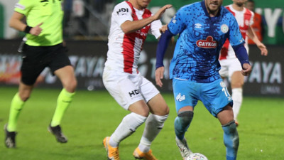 Çaykur Rizespor 90+5'te yakalandı
