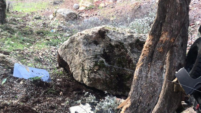 Kazadan kurtuldu ama kayadan kurtulamadı