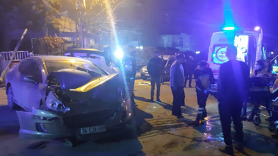 Malatya’da iki otomobil çarpıştı: 2 yaralı