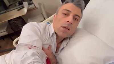 Bıçaklı saldırıya uğrayan Öztürk Yılmaz'dan videolu mesaj. Erkekseniz, siz karşıma çıkın.