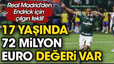 Real Madrid 17 yaşındaki yıldıza 72 milyon Euro verdi
