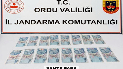 Ordu’da sahte para operasyonu