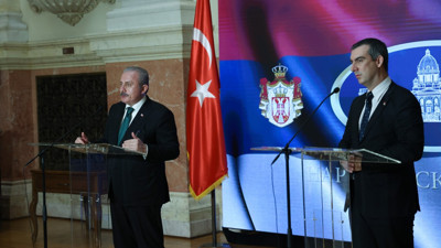 TBMM Başkanı Şentop, Sırbistan Ulusal Meclis Başkanı ile görüştü