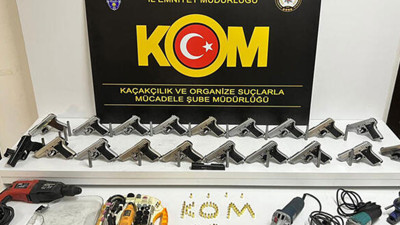 Mersin'de silah kaçakçılığı operasyonu: 17 gözaltı