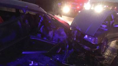 Manisa'da trafik kazası: 1 ölü, 5 yaralı