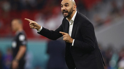 Bakın kendilerini kime benzetti. Fas Teknik Direktörü Regragui'den şaşırtan açıklama.