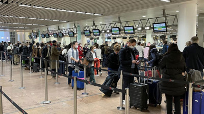 Brüksel Havalimanı'nda uçuşlar iptal edildi